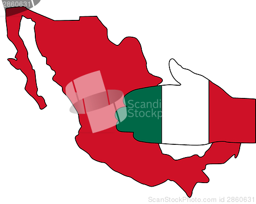 Image of Mexican handshake