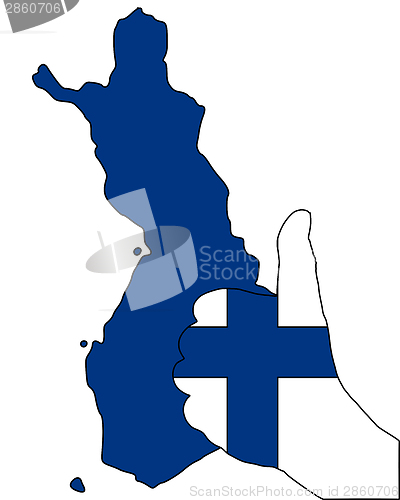 Image of Finland hand signal