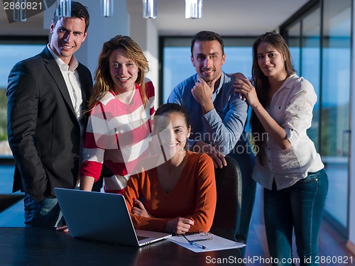 Image of business people team on meeting