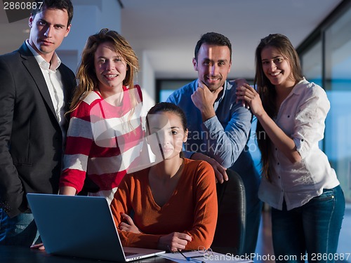 Image of business people team on meeting