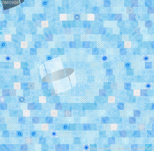 Image of Blue background with abstract pattern