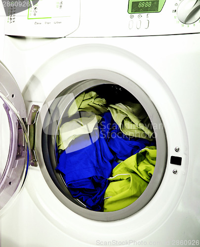 Image of Clothes in laundry