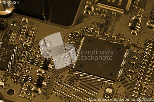 Image of Electronic circuit board