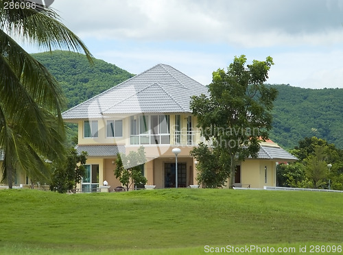 Image of Villa in tropical setting