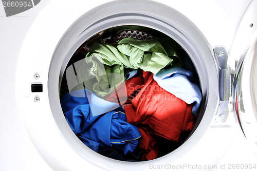 Image of Clothes in laundry