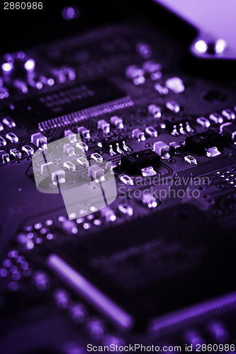 Image of Electronic circuit board