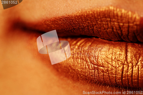 Image of bright lips