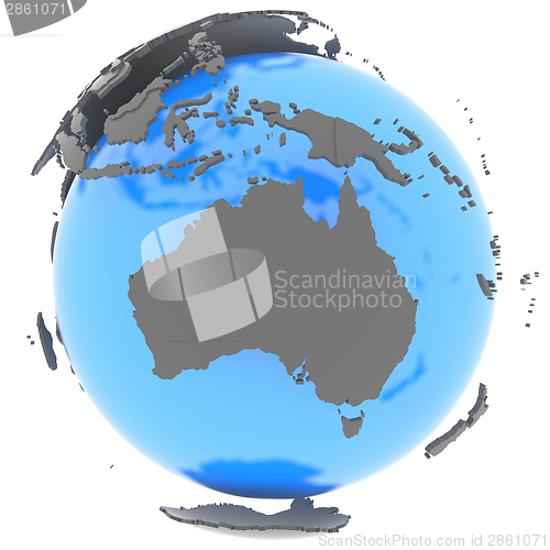 Image of Australia on Earth