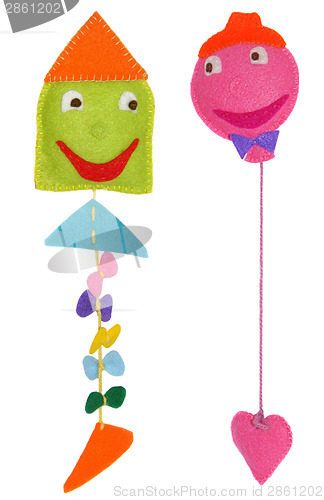Image of Kite and balloon