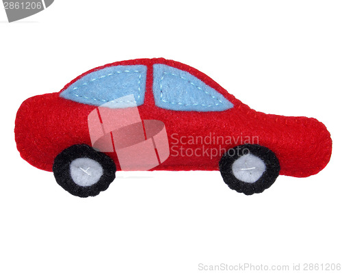 Image of Red car