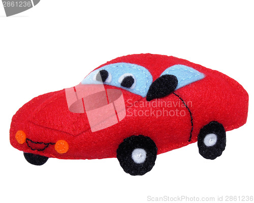 Image of Red car