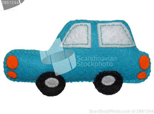 Image of Blue car