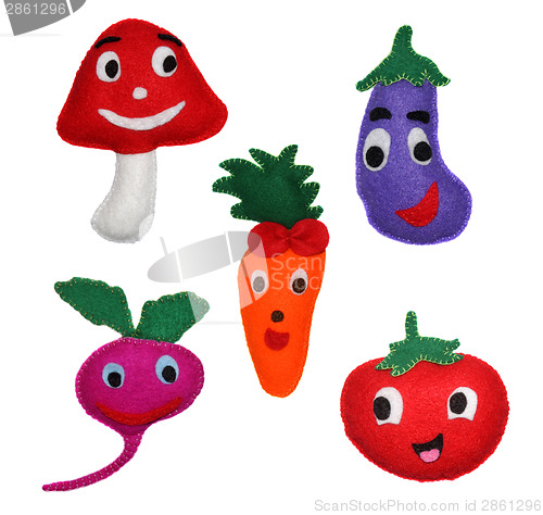 Image of Felt toys
