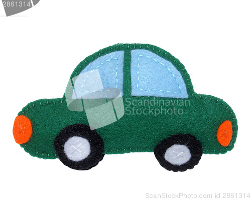 Image of Green car