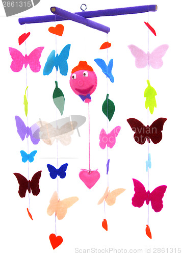 Image of Butterflies and balloon