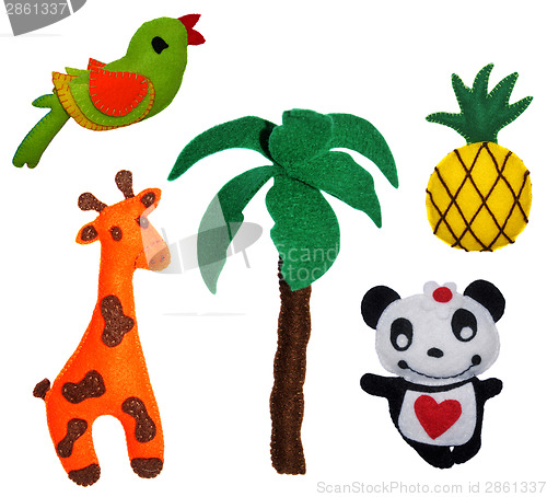 Image of Felt toys