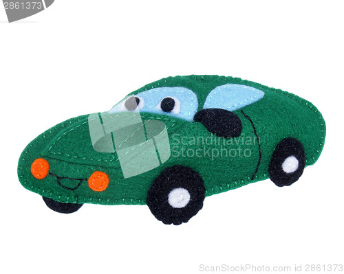 Image of Green car