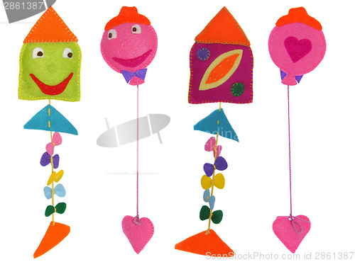 Image of Kite and balloon