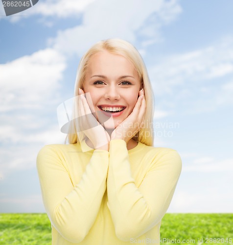 Image of happy young woman