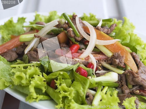 Image of Thai beef salad