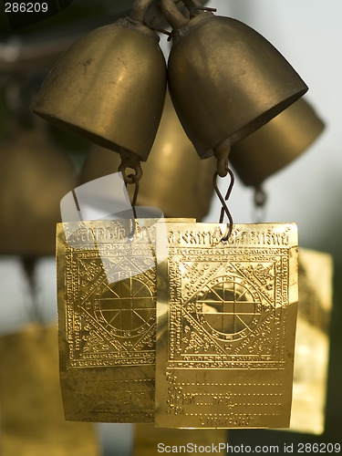 Image of Bells at a Buddhist temple