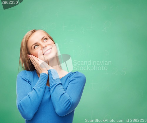 Image of happy young woman