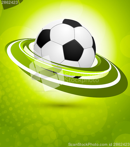 Image of Sport background in green color