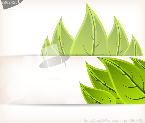 Image of Background with leaves