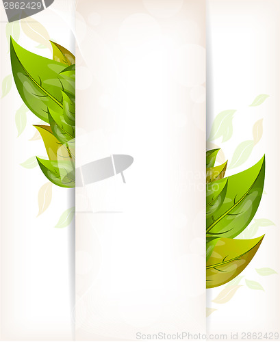 Image of Background with leaves