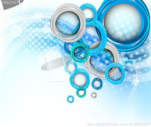 Image of Background with circles