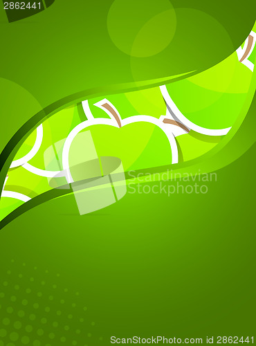 Image of Apple concept background