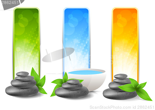 Image of Set of spa banners