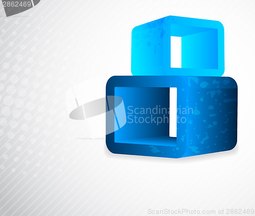 Image of Background with 3d element