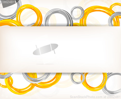 Image of Abstract background with circles