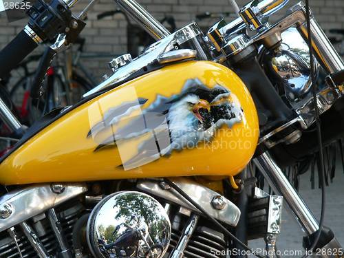 Image of Art on a Harley