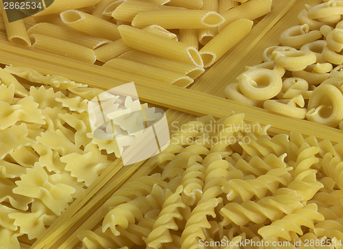 Image of various noodles