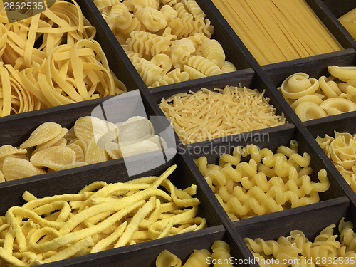 Image of various noodles