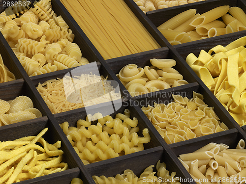 Image of various noodles