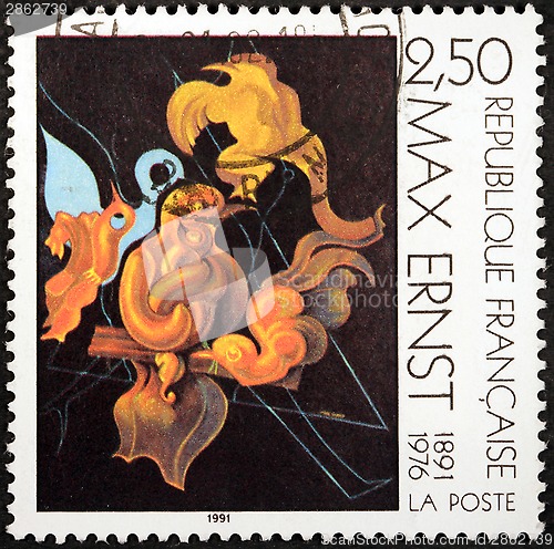 Image of Max Ernst Stamp