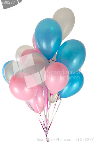 Image of Balloons in strings