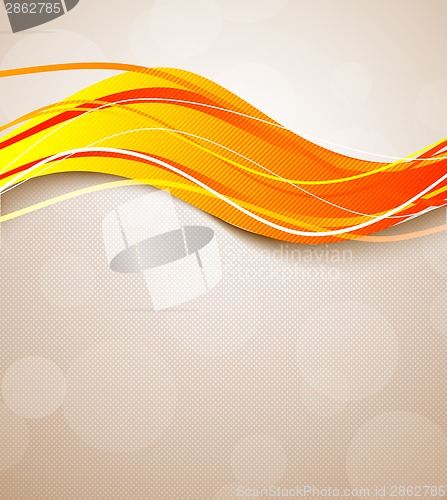 Image of Abstract wavy background