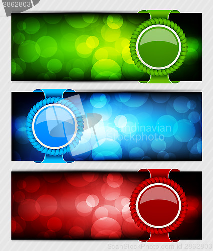 Image of Set of banners