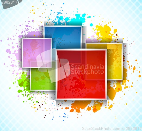 Image of Background with squares