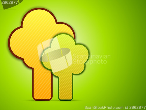 Image of Abstract trees