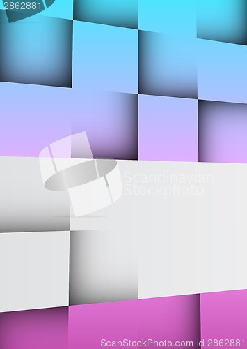 Image of Bright background with squares