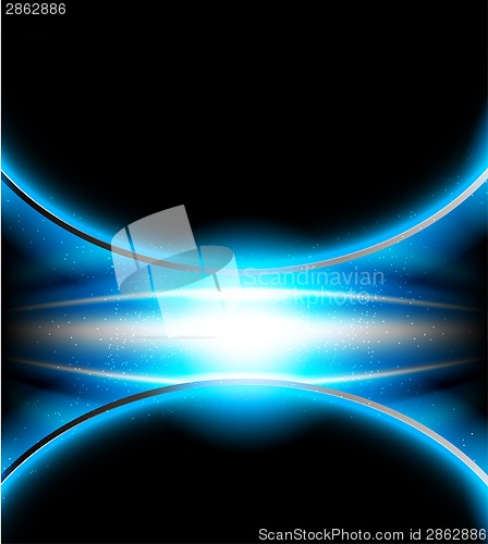 Image of Bright blue background