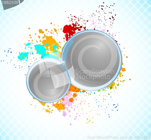 Image of Background with circles
