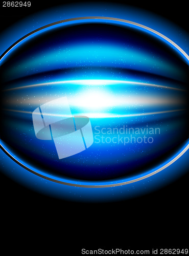 Image of Bright blue background