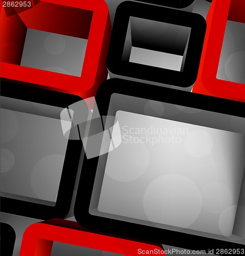 Image of Background with cubes