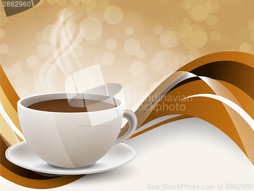 Image of Background with coffee cup